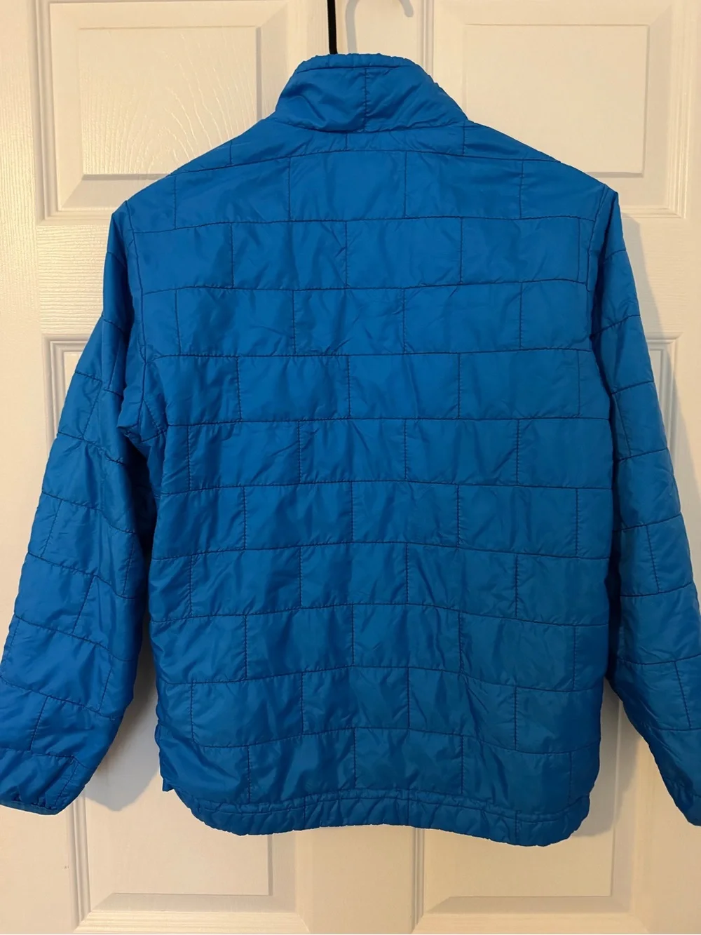 Patagonia Kids Blue Quilted Puffer Jacket